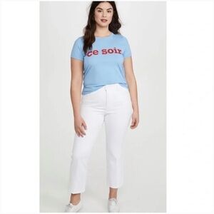 NEW Good American Good Curve Jeans White 18